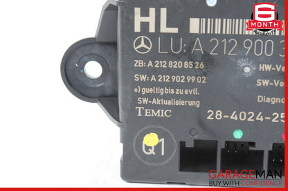 08-14 Mercedes W204 C250 C300 Rear Left Driver Side Door Control Module OEM