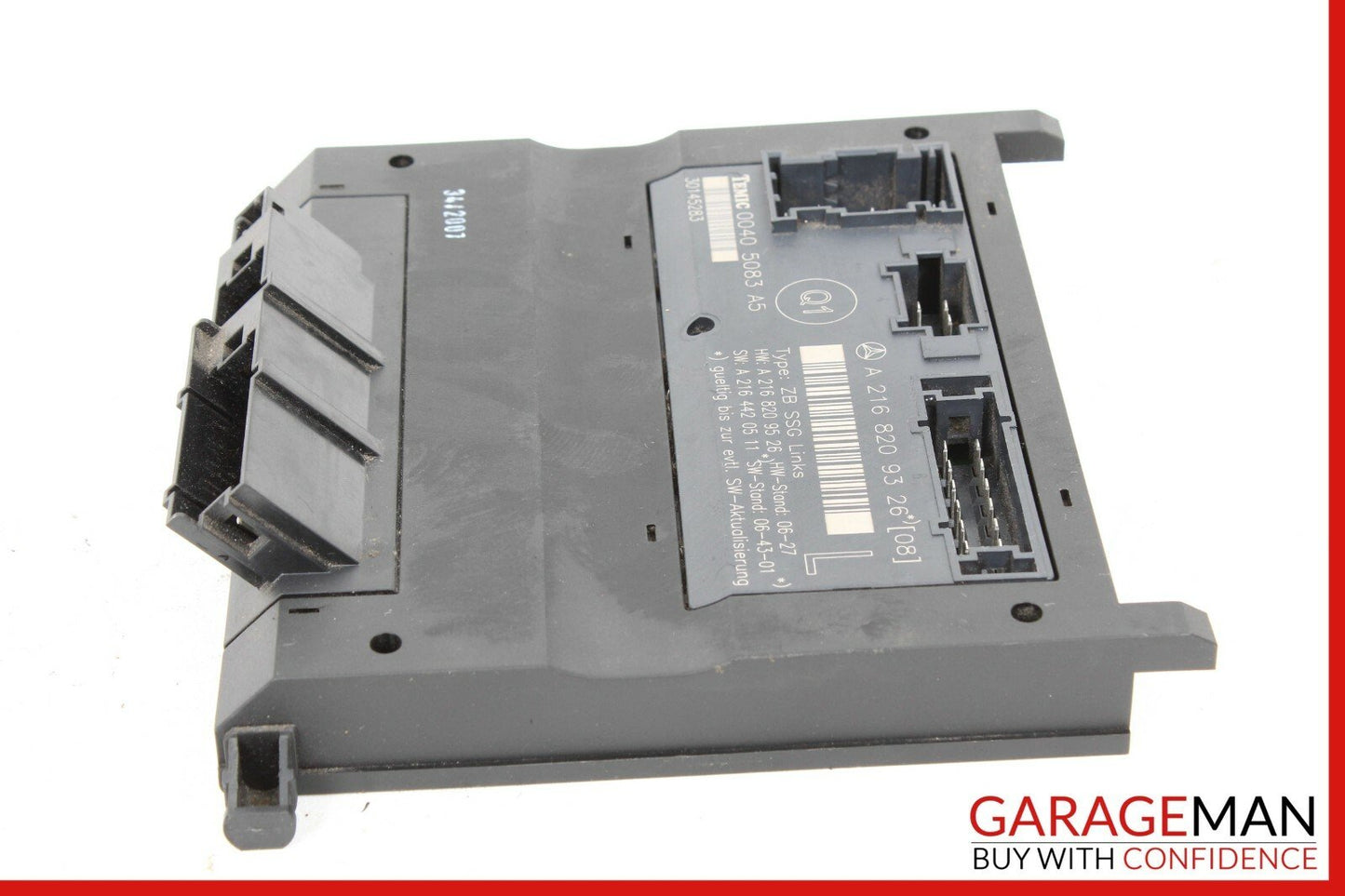 07-13 MERCEDES W216 CL550 FRONT LEFT UNDER SEAT CONTROL MODULE Q1 OEM