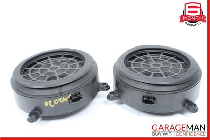 01-07 Mercedes W203 C240 Front Right & Left Side Door Sound Audio Speakers Set