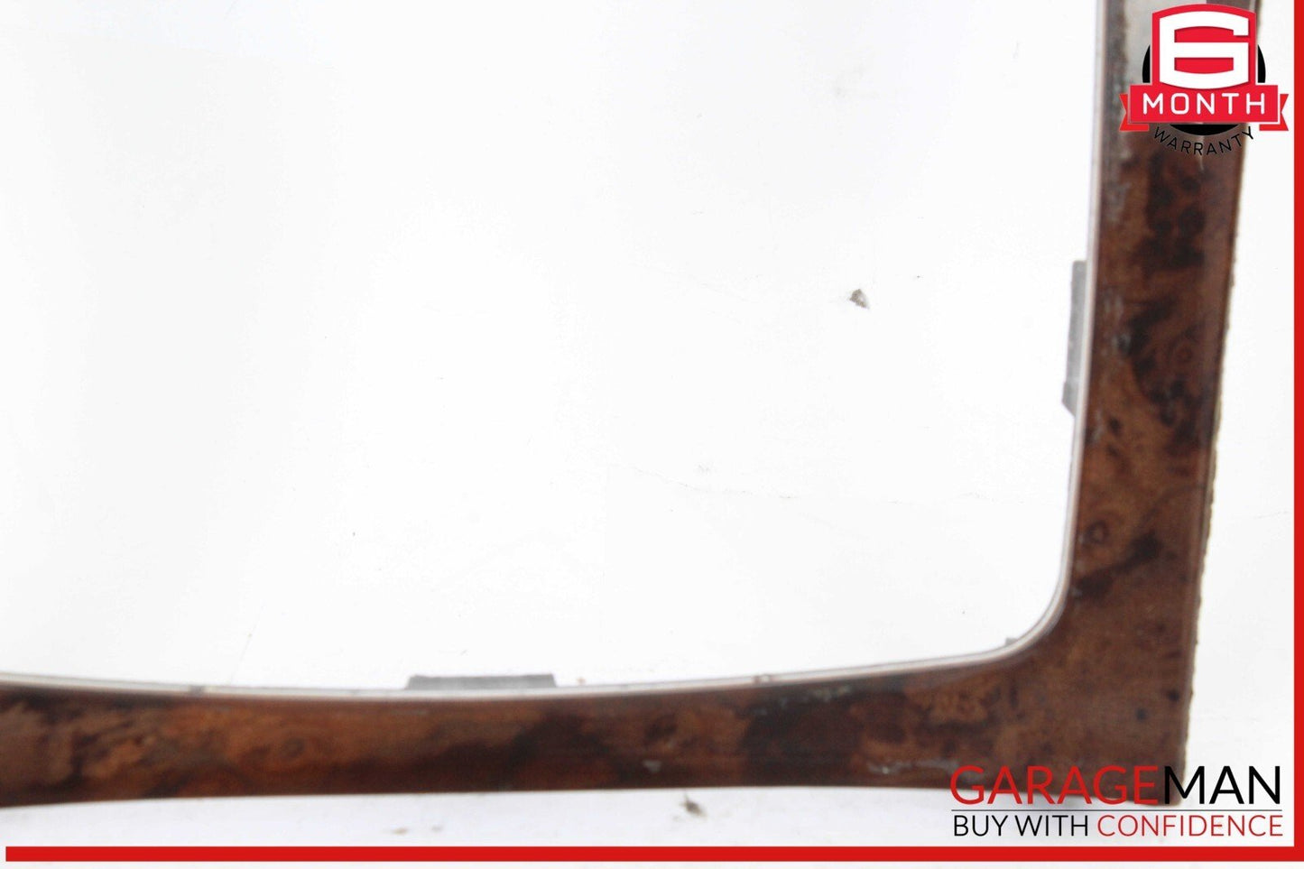 08-15 Mercedes W204 C250 E350 Center Console Shift Shifter Bezel Trim Wood OEM