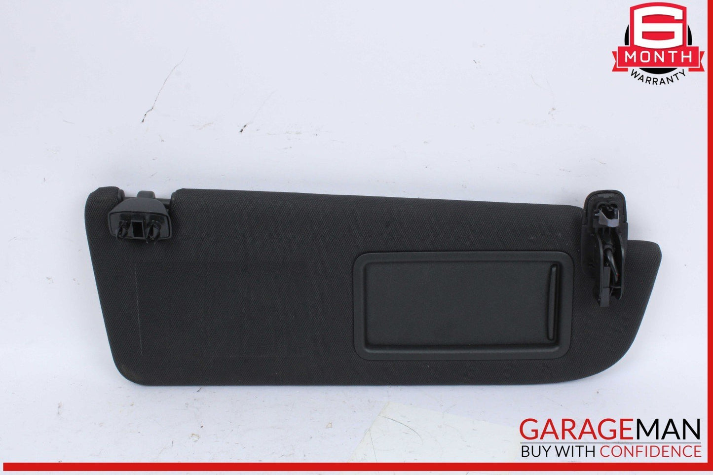 16-18 Audi A6 A7 Front Right Side Sun Visor Sunvisor Black 4G0857552 OEM