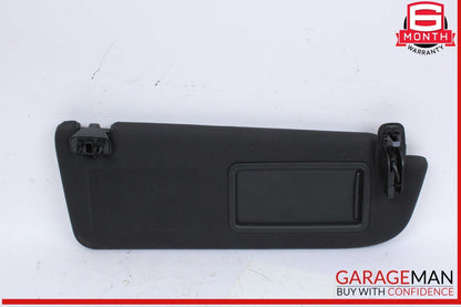 16-18 Audi A6 A7 Front Right Side Sun Visor Sunvisor Black 4G0857552 OEM