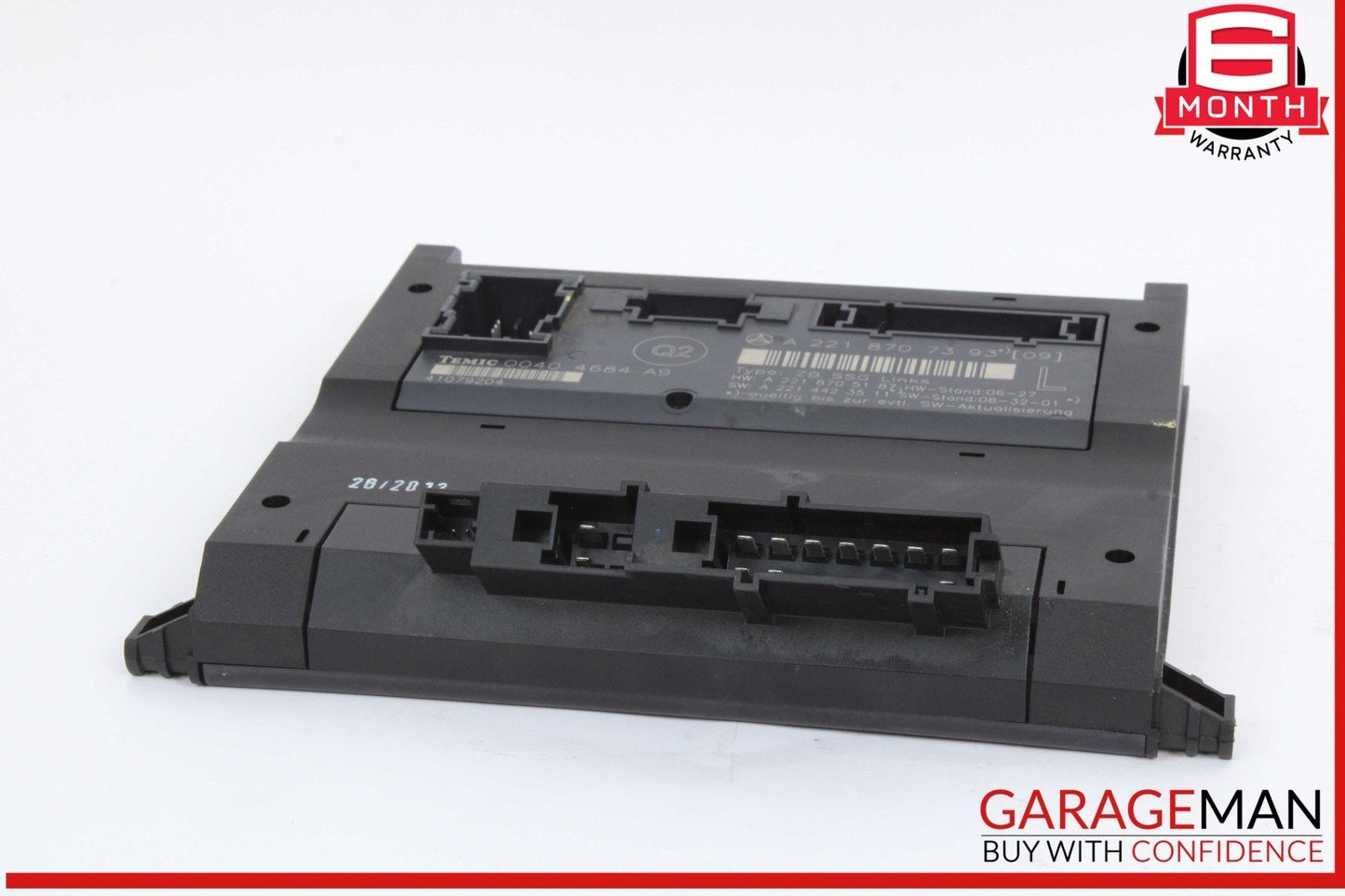 07-13 Mercedes W221 S550 Front Left Driver Side Under Seat Control Module OEM