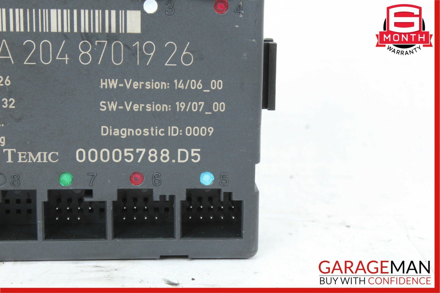 08-18 Mercedes W204 C300 E400 Front Left Side Door Control Module OEM