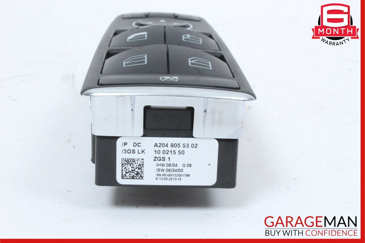 08-14 Mercedes W204 C280 C300 E350 GLK350 Driver Master Window Switch Module