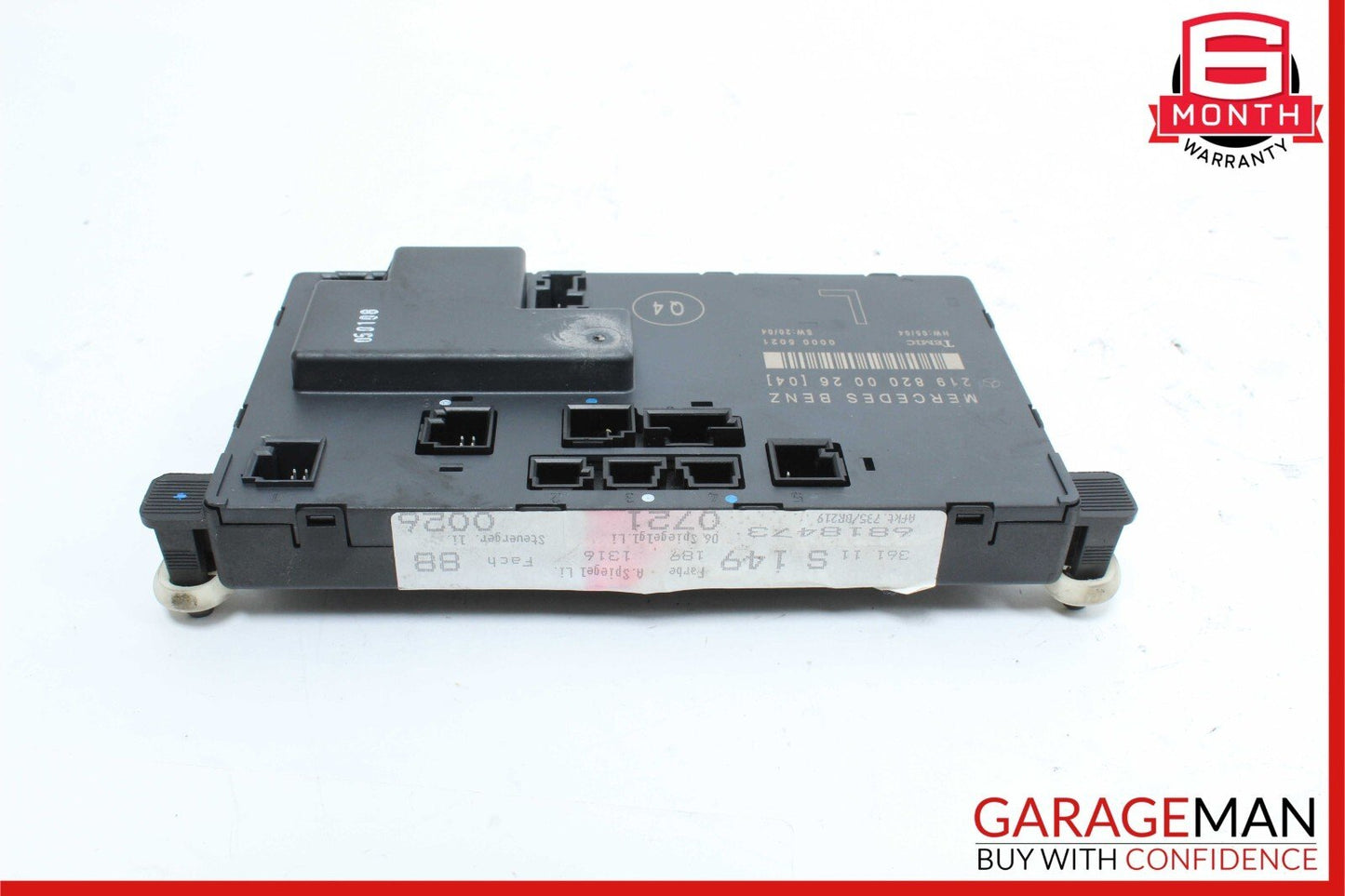 06-11 Mercedes W219 CLS500 CLS55 AMG Front Left Driver Door Control Module OEM