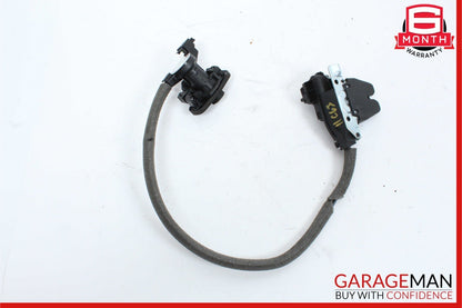 08-17 Mercedes C63 AMG E350 Trunk Lid Latch Lock Actuator w/ Cylinder Lock Latch