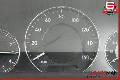 06-09 Mercedes W209 CLK350 Coupe Speedometer Odometer Instrument Cluster Gauge