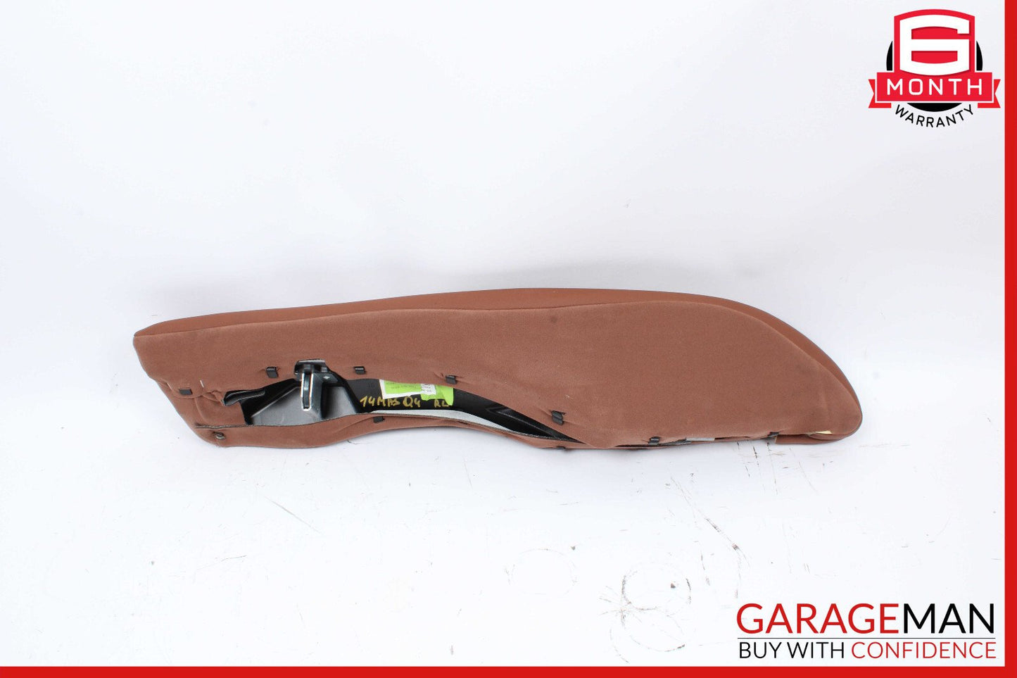 14-17 Maserati Ghibli Rear Left Side Seat Pad Bolster Cushion Cover OEM