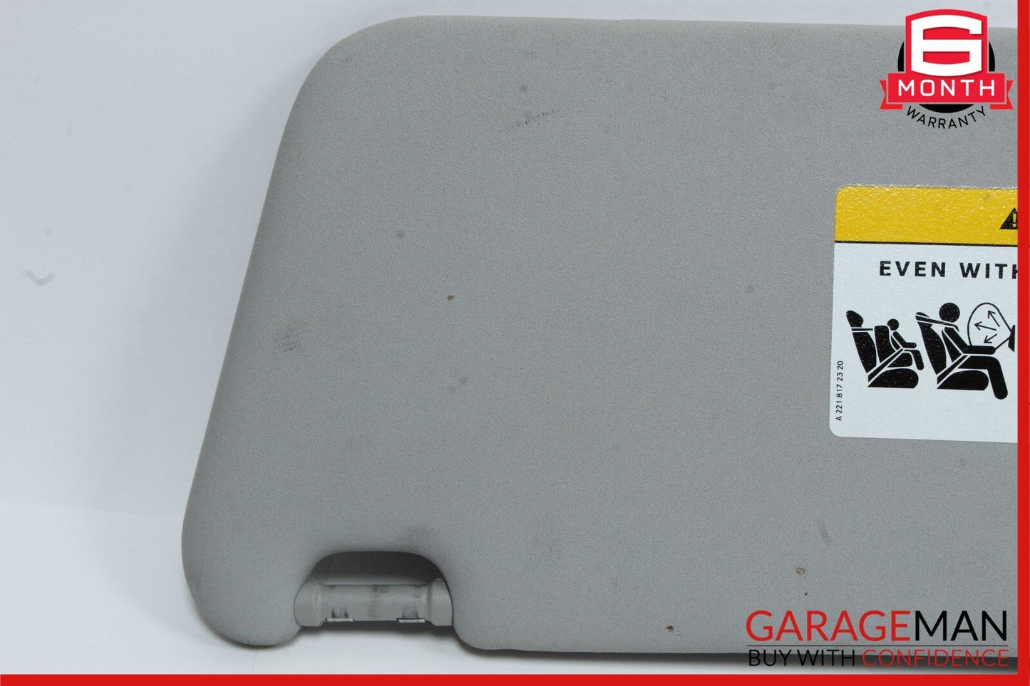 08-14 Mercedes W204 C300 4Matic Front Right Side Sun Visor Sunvisor Shade Cover