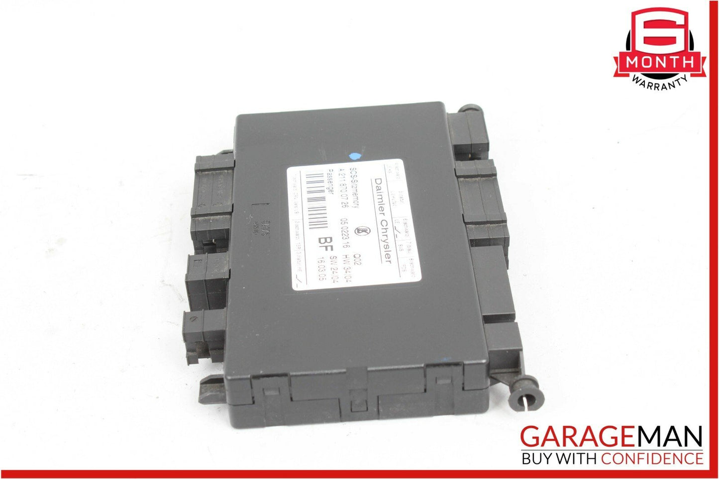 03-11 Mercedes W219 CLS500 Front Right Side Under Seat Control Module OEM