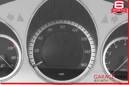 08-11 Mercedes W204 C300 C350 Instrument Speedometer Cluster 2049001505 OEM