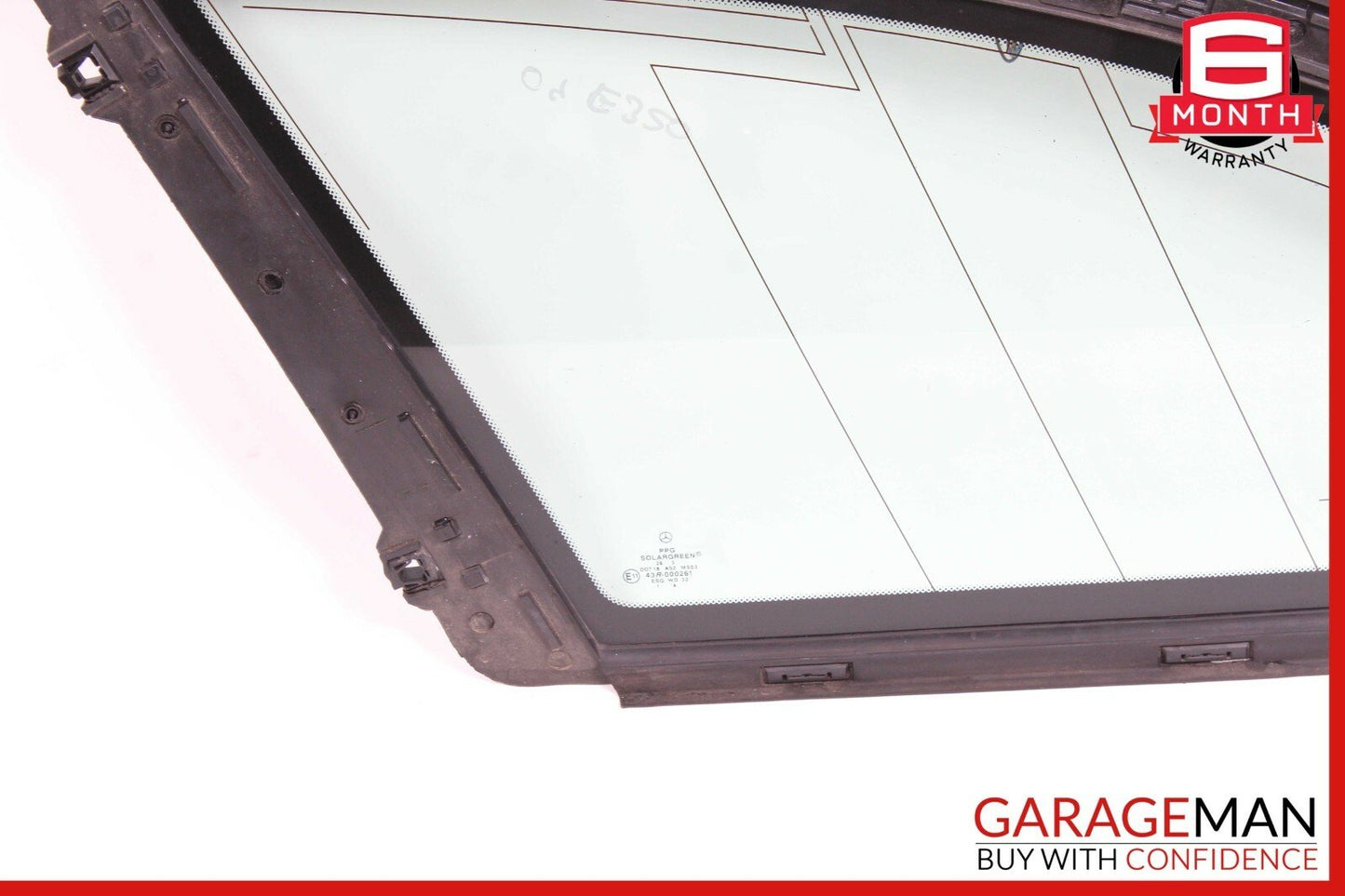 04-09 Mercedes W211 E350 E500 Wagon Rear Left Side Quarter Window Glass