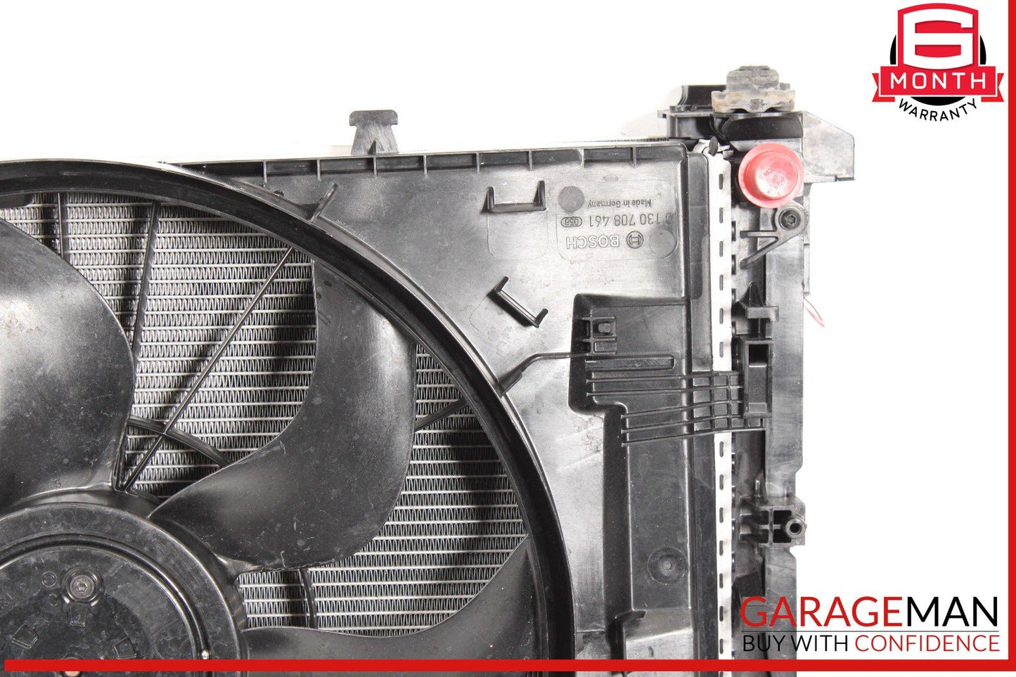 15-23 Mercedes W205 C300 Engine Motor Cooling Radiator A/C Condenser Assembly