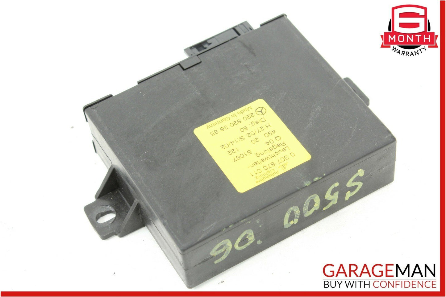 03-06 Mercedes W220 S500 S430 Headlight Head Lamp Control Module Unit 2208203685