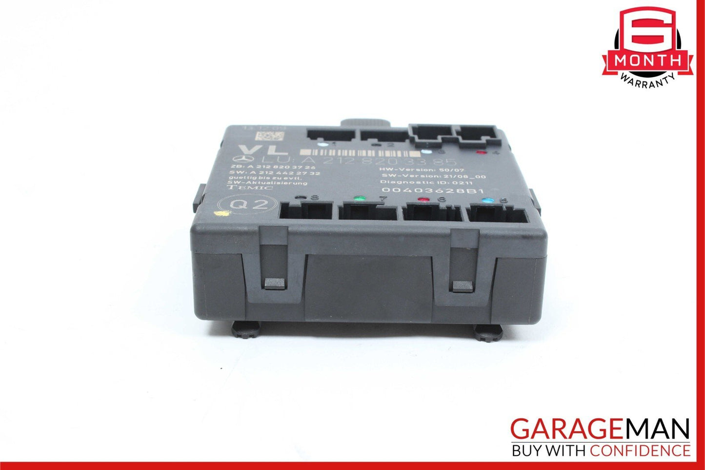 08-15 Mercedes W204 C300 C350 Front Left Side Door Control Module 2128203385 OEM