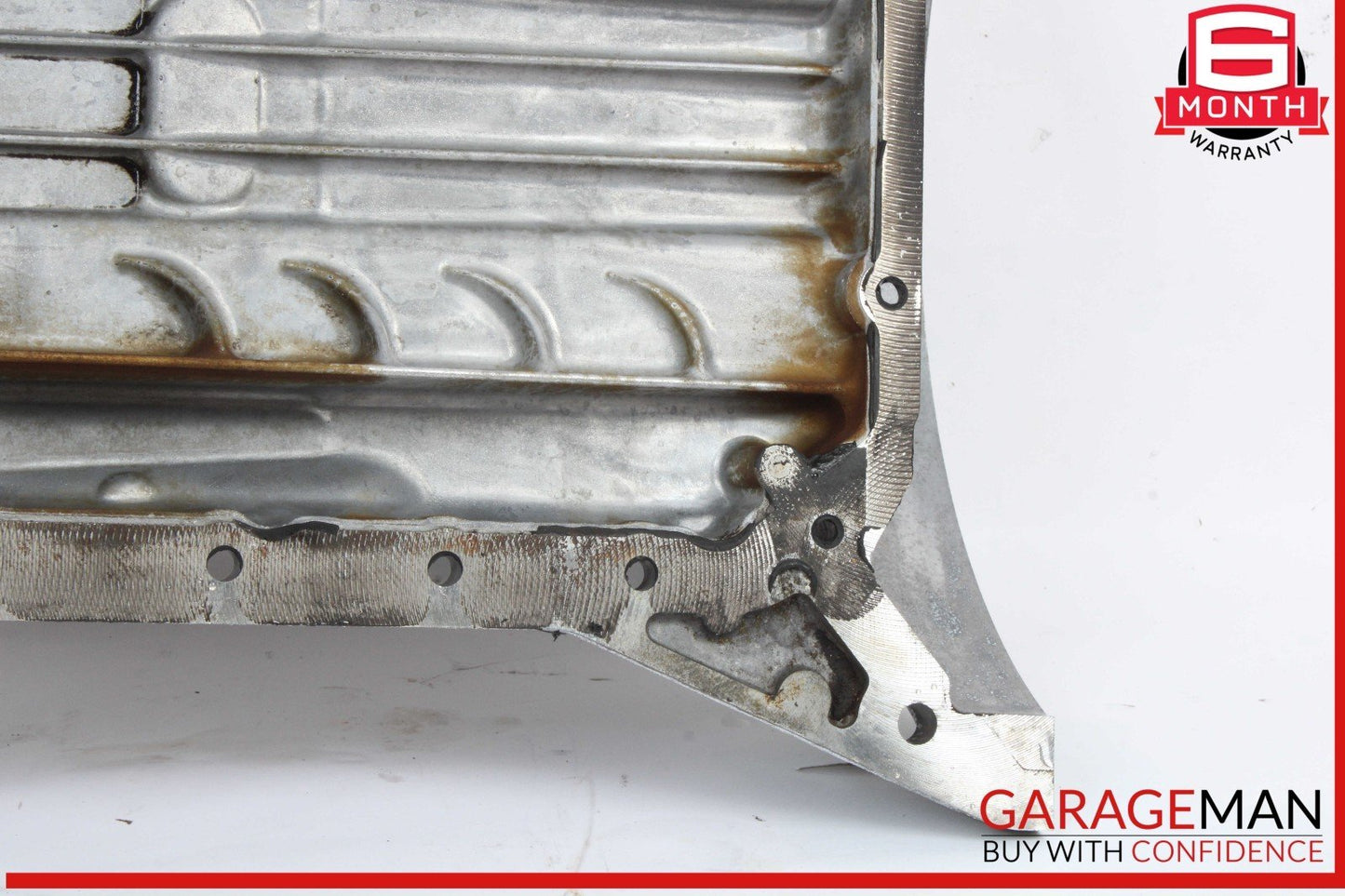 06-13 Mercedes W221 S400 Hybrid Engine Upper Oil Sump Baffle Pan 2720142002 OEM