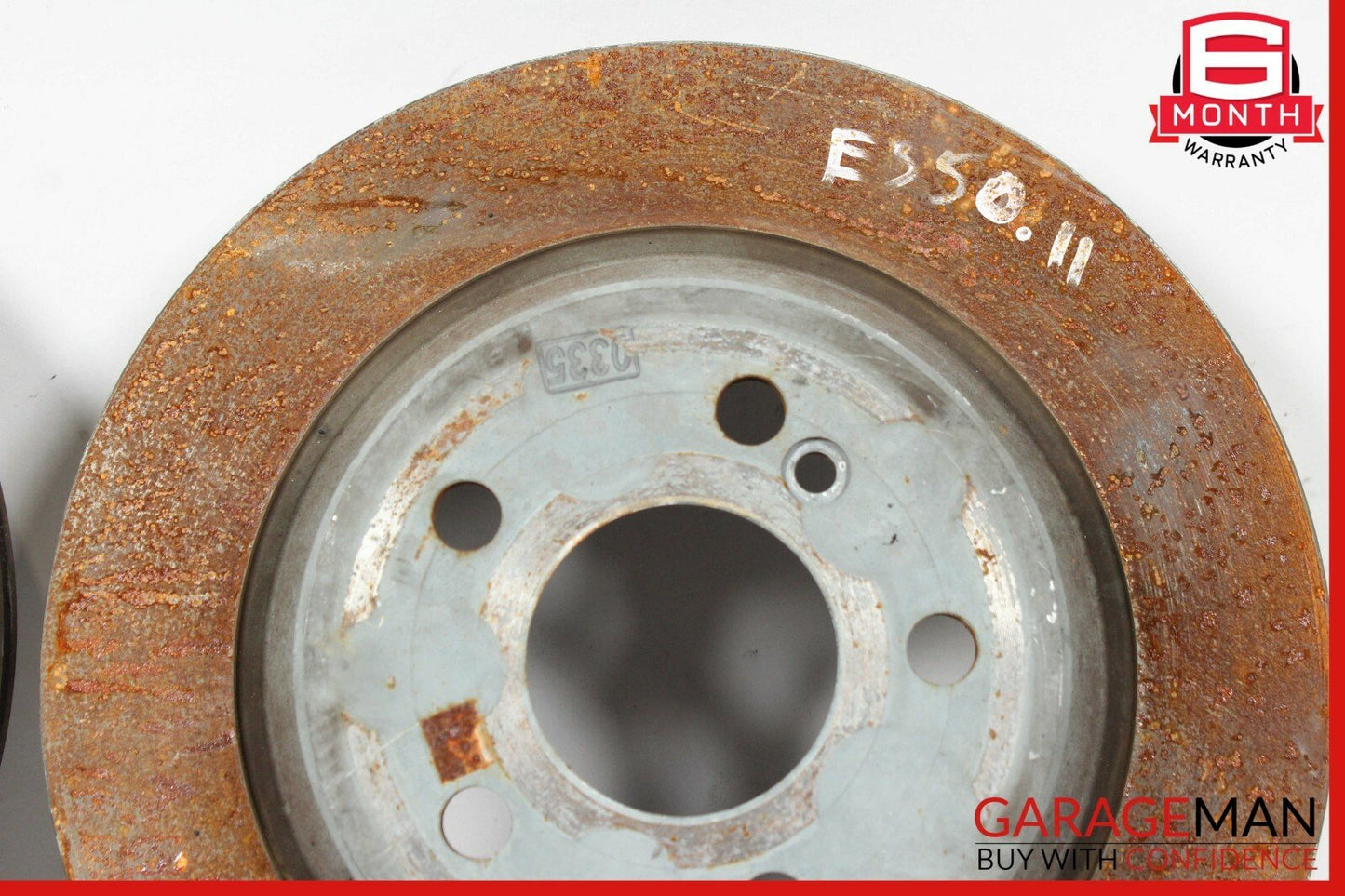 10-18 Mercedes W212 E350 Rear Brake Rotors Disc Left & Right Set 0004230912 OEM