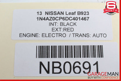 11-17 Nissan Leaf Traction Control Switch OEM 25145-3TA0A