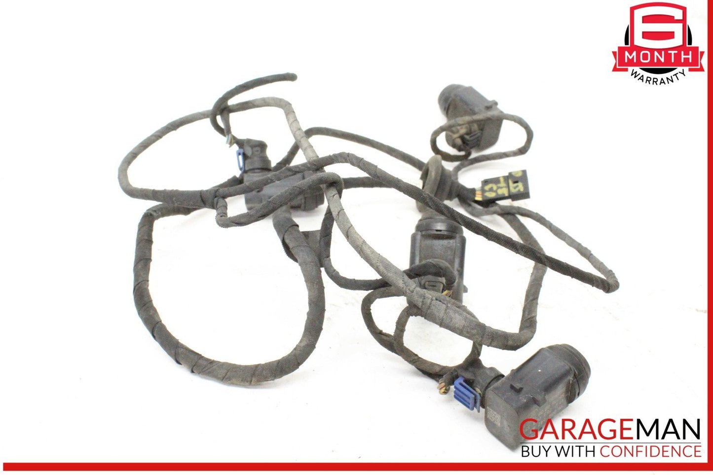 03-06 Mercedes R230 SL500 SL55 AMG Bumper Parktronic Parking Sensor Set OEM