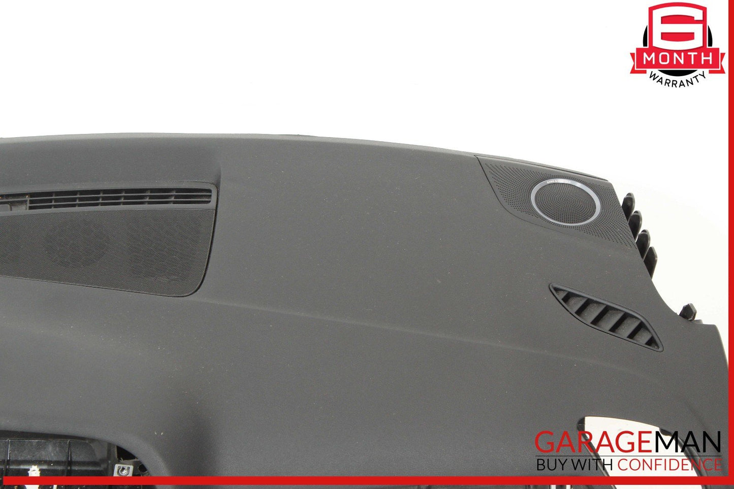 09-16 Audi S4 Front Dash Dashboard Panel Cover Trim Vent Assembly Black OEM