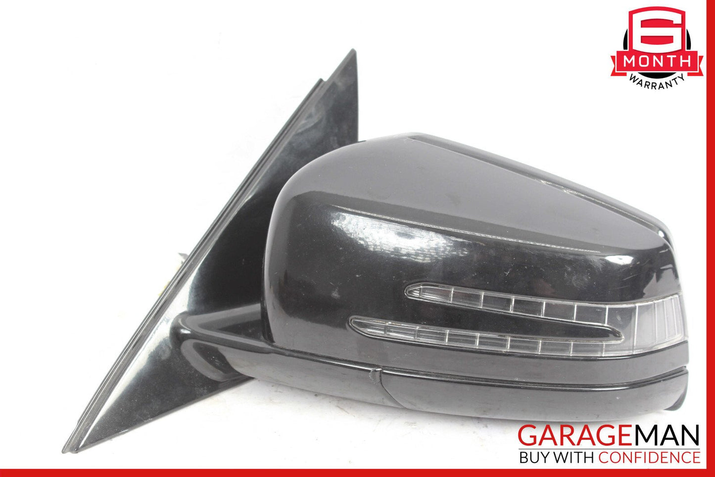 10-13 Mercedes W212 E63 E550 Sedan Front Left Side Mirror Door Rear View OEM