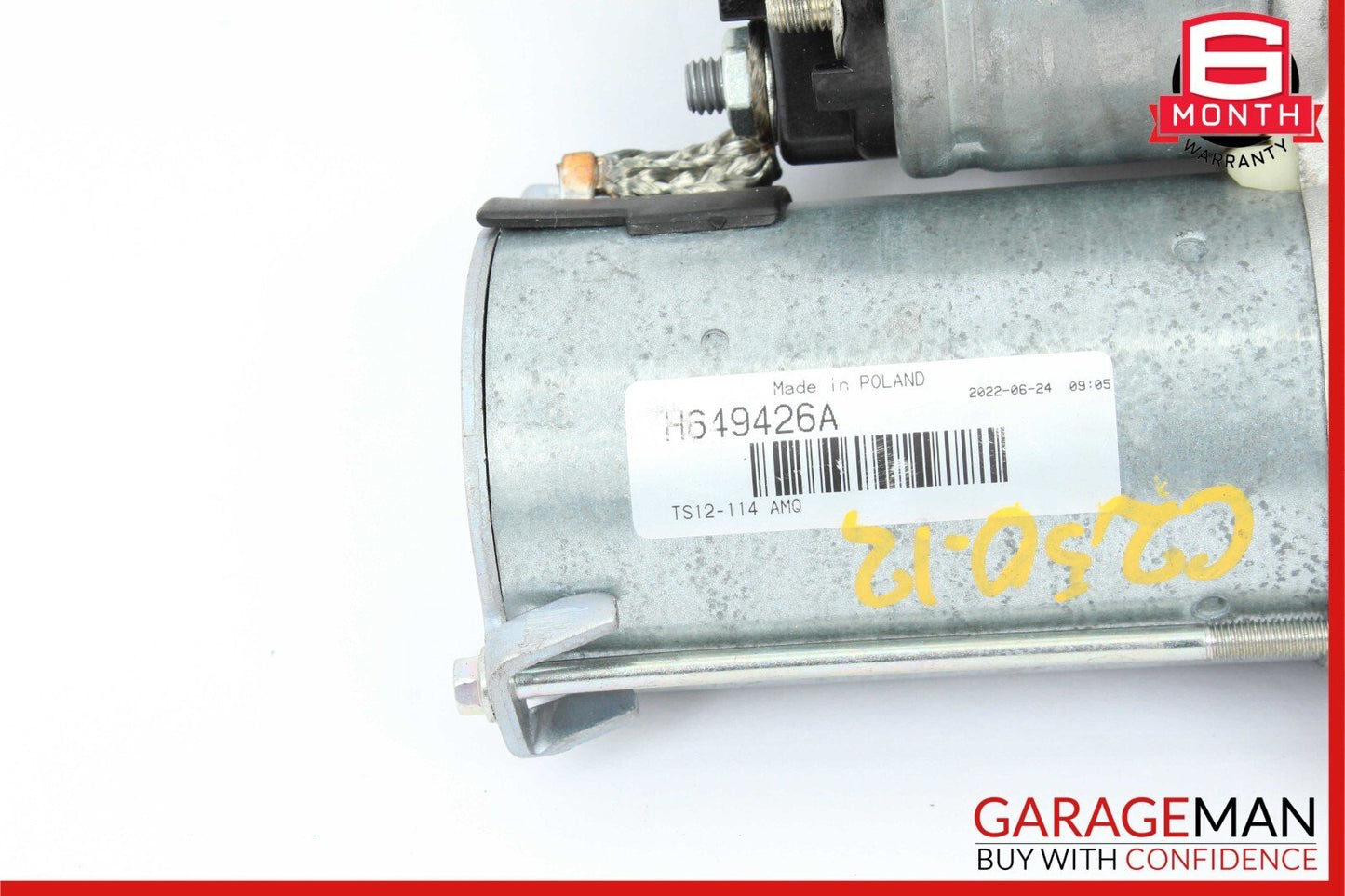 12-15 Mercedes W204 C250 1.8L Valeo Engine Starter Motor Unit
