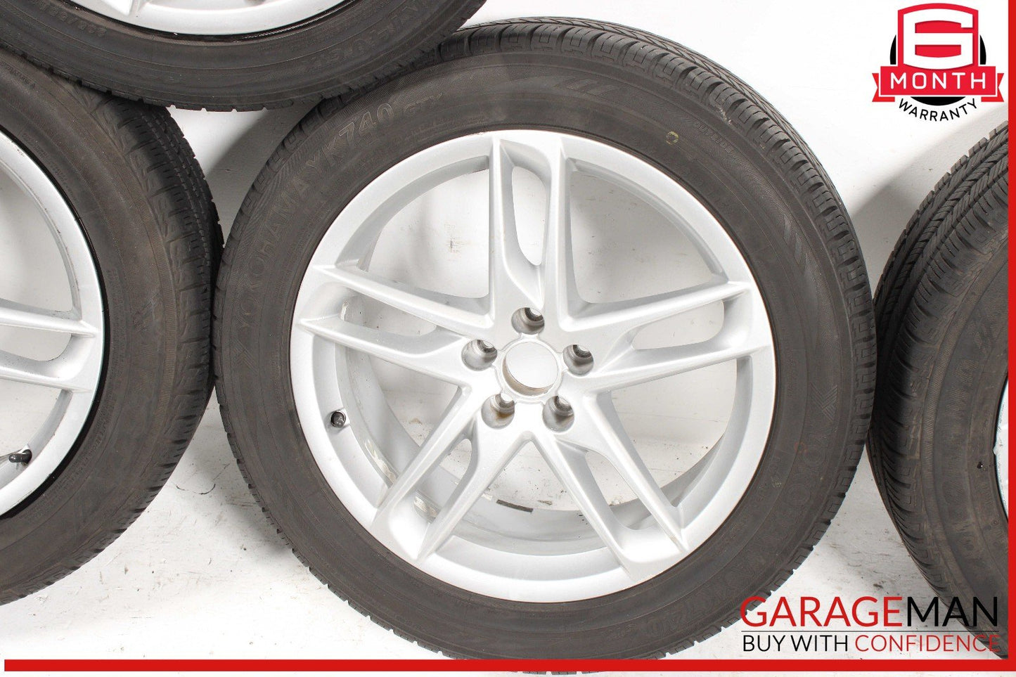 09-17 Audi Q5 Complete Wheel Tire Rim Set R18 OEM