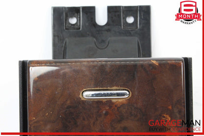 09-15 Jaguar X250 XF XFR Center Console Storage Compartment Wood OEM
