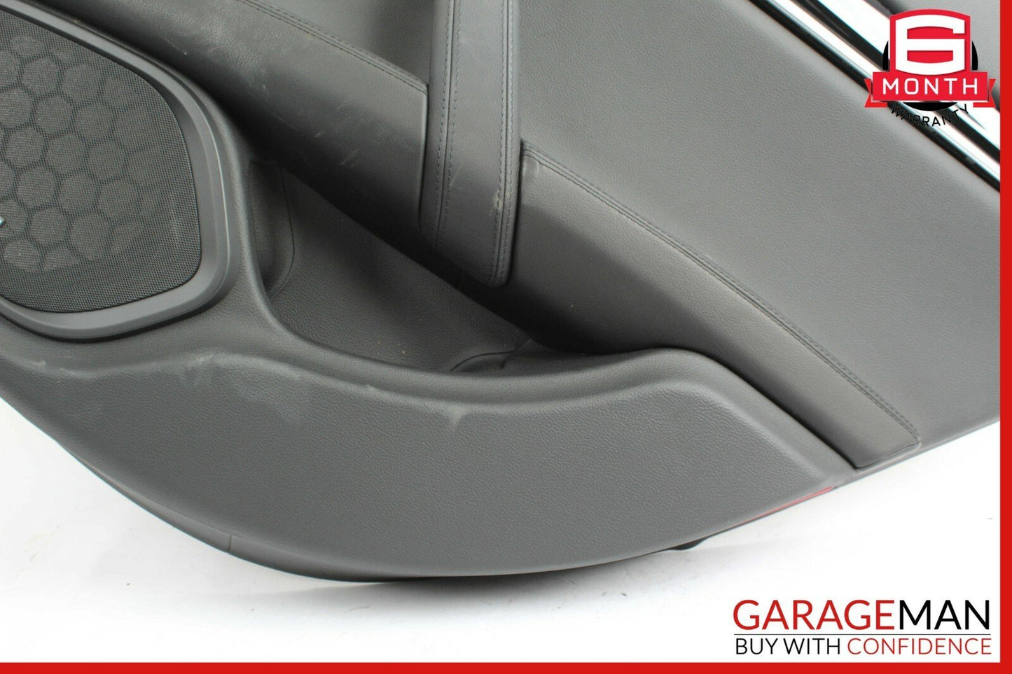 14-17 Maserati Ghibli Rear Right Passenger Complete Interior Door Panel Black