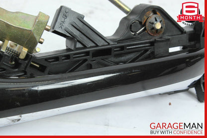 00-06 Mercedes W220 S500 S55 AMG Rear Left Side Exterior Door Handle Black OEM