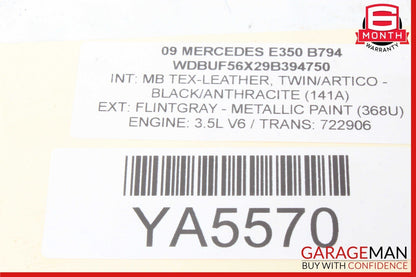 03-11 Mercedes W211 E350 CLS63 AMG Door Mirror Control Switch 2118215779 OEM