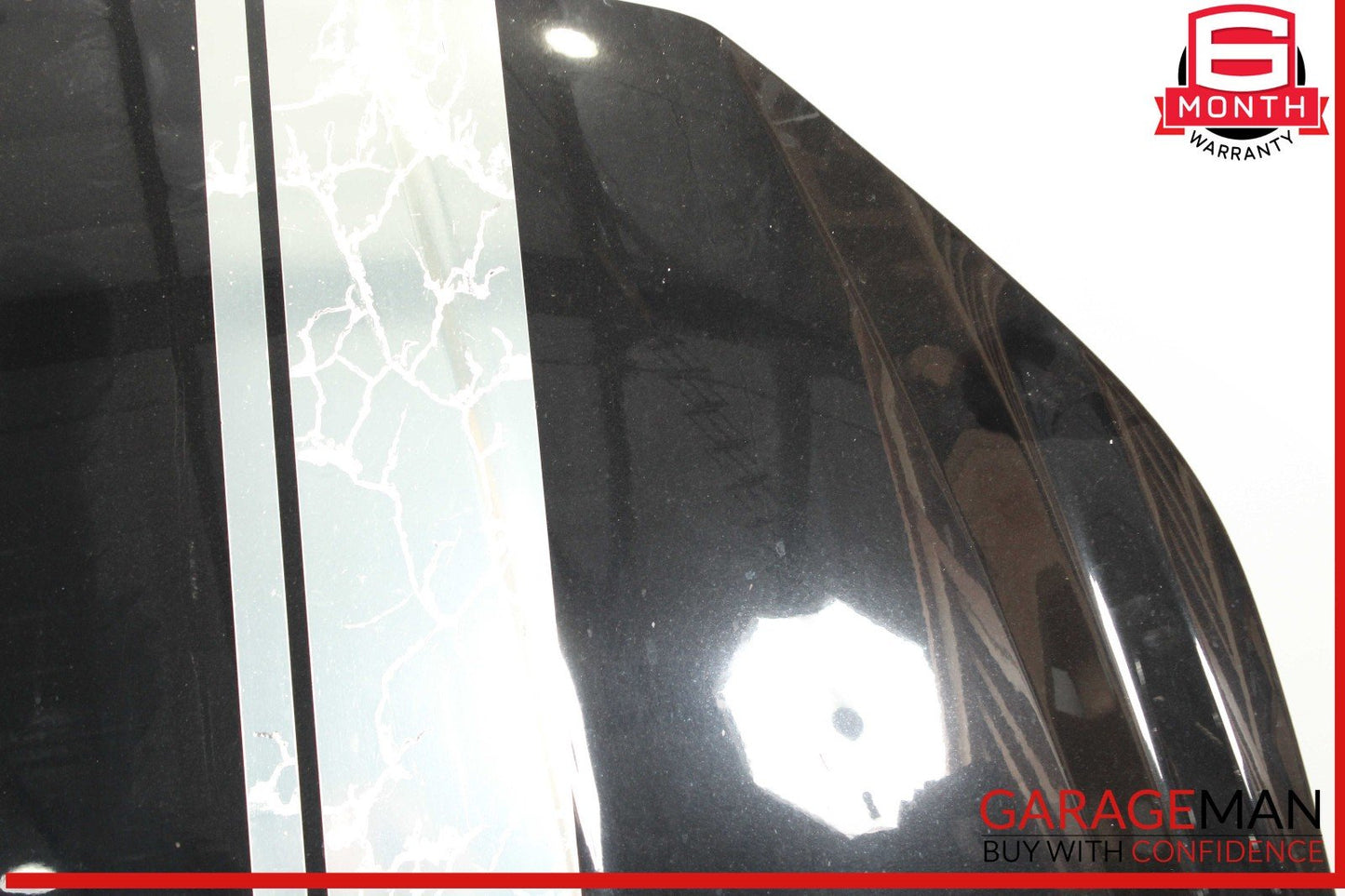 14-17 Maserati Ghibli Hood Bonnet Panel Assembly Black OEM