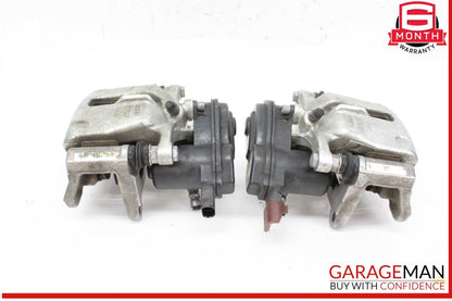 13-16 Audi A4 Rear Left and Rear Right Side Brake Caliper Calipers Set of 2 OEM