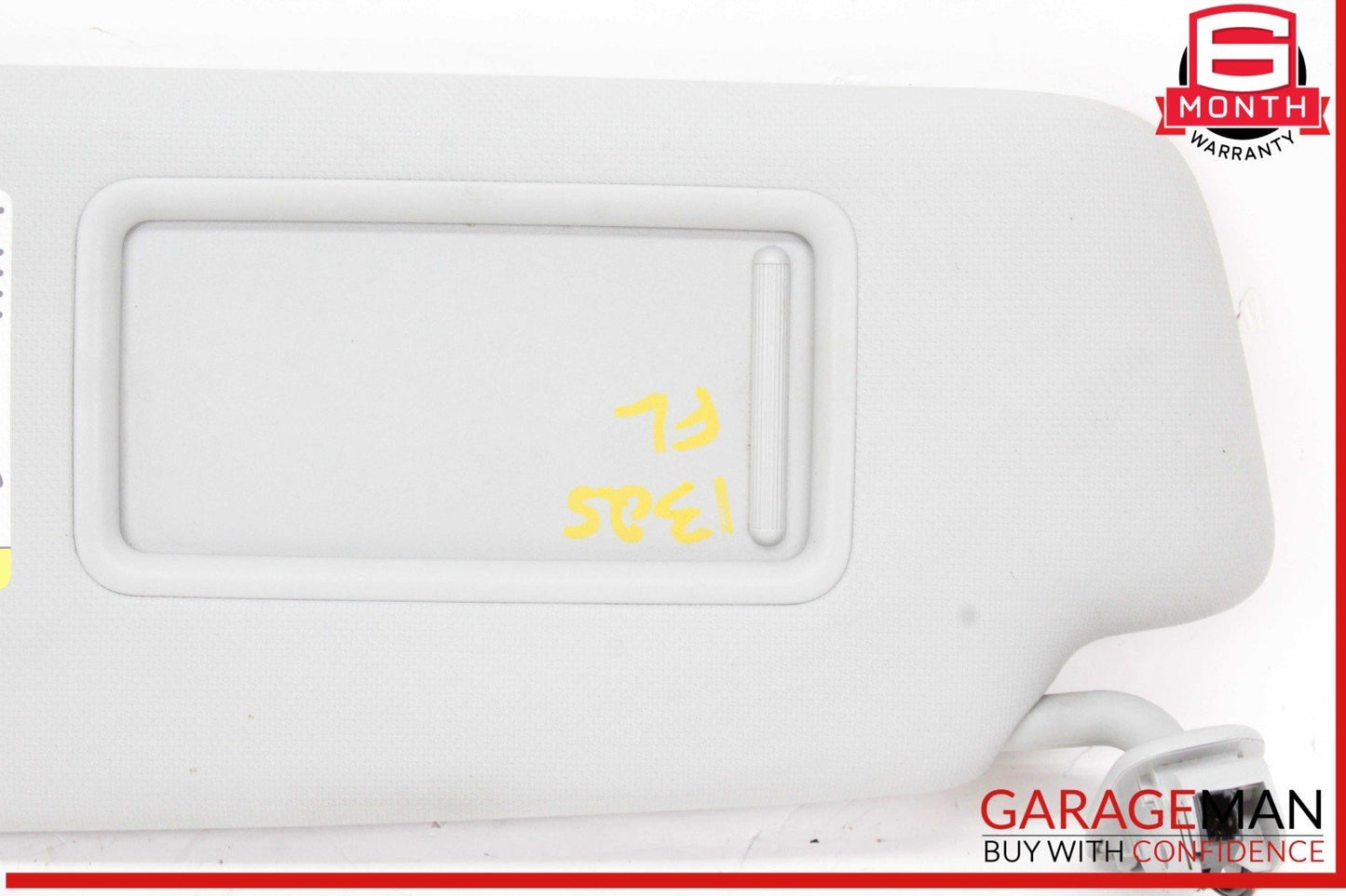 09-17 Audi Q5 A4 A5 S4 S5 Front Left Driver Side Sun Visor Gray 8U0857551F OEM