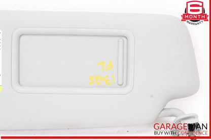 09-17 Audi Q5 A4 A5 S4 S5 Front Left Driver Side Sun Visor Gray 8U0857551F OEM