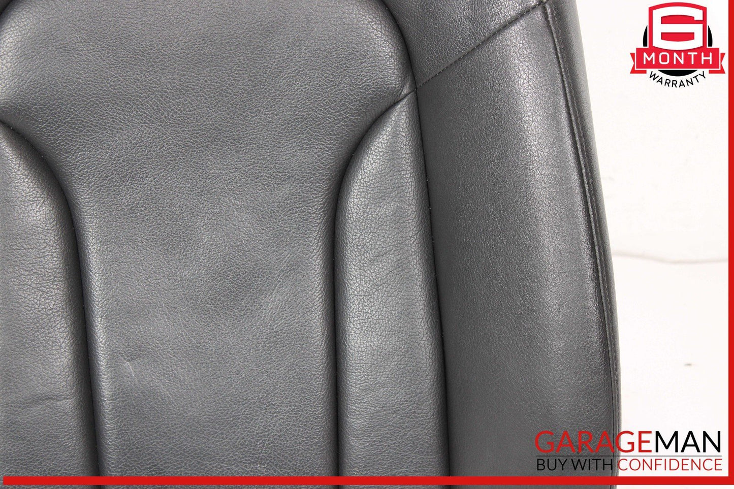 09-17 Audi Q5 Front Right Side Upper Seat Cushion Black OEM