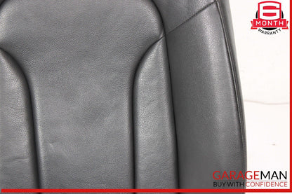 09-17 Audi Q5 Front Right Side Upper Seat Cushion Black OEM