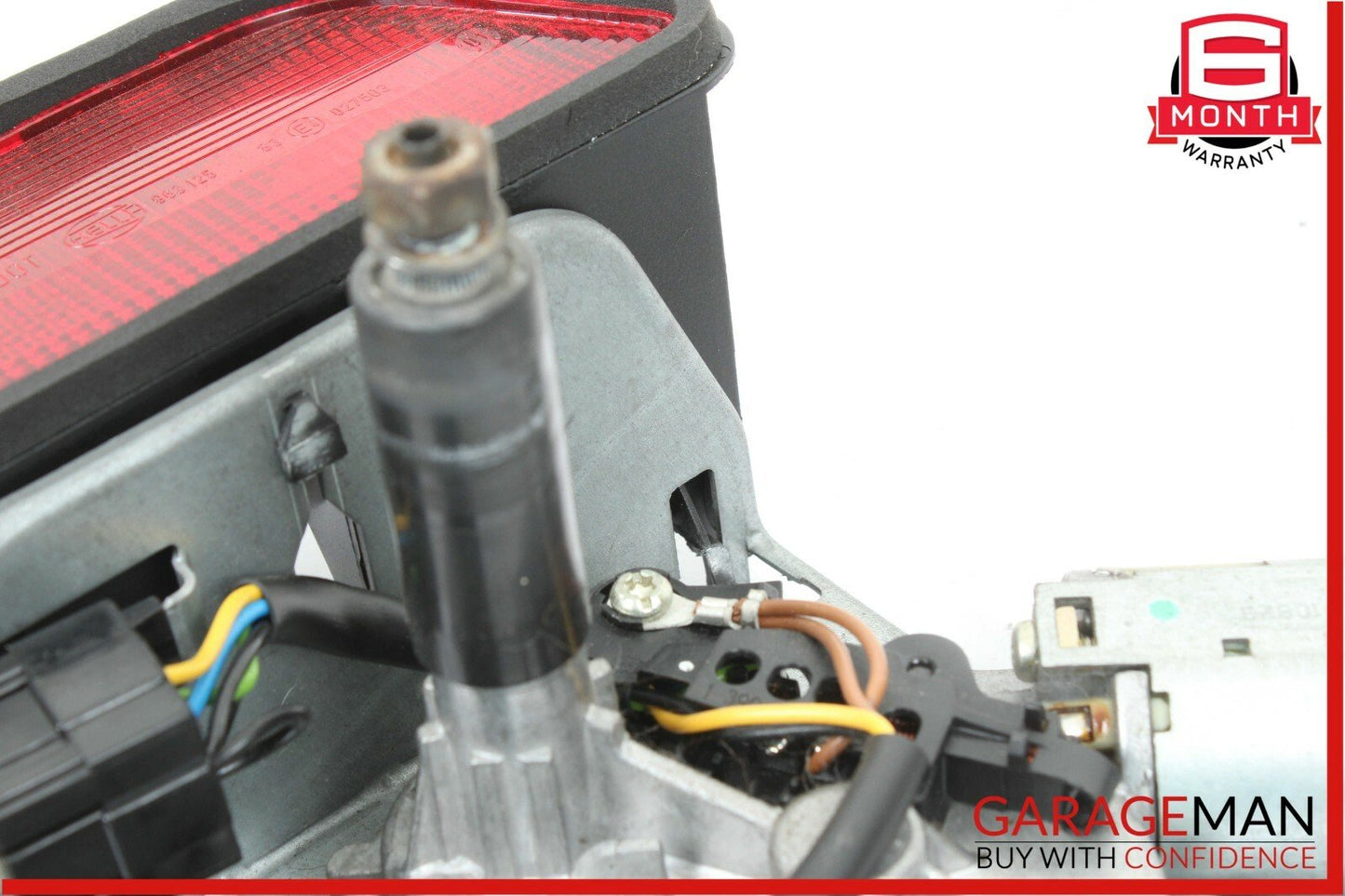 98-05 Mercedes W163 ML320 Rear Windshield Glass Wiper Motor Brake Light Assembly
