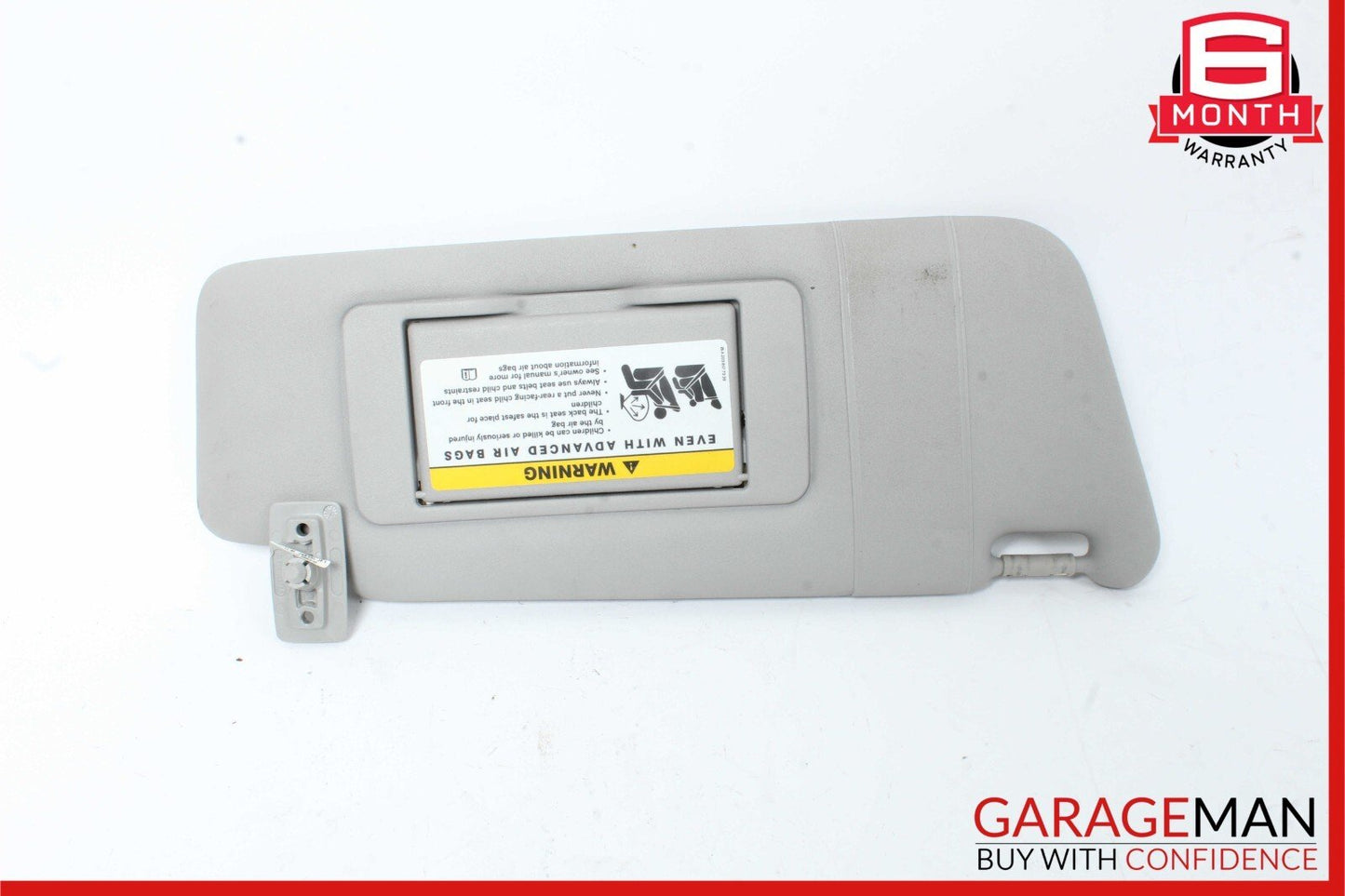 01-07 Mercedes W203 C230 Front Right Side Sun Visor Sun Shade Sunshade Grey OEM