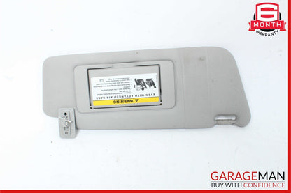 01-07 Mercedes W203 C230 Front Right Side Sun Visor Sun Shade Sunshade Grey OEM