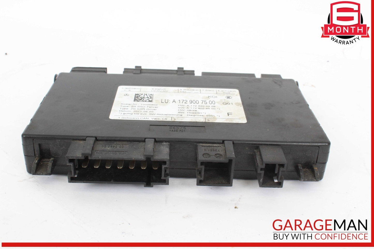 08-20 Mercedes W204 C250 CLS400 C300 Front Right Side Seat Control Module Unit
