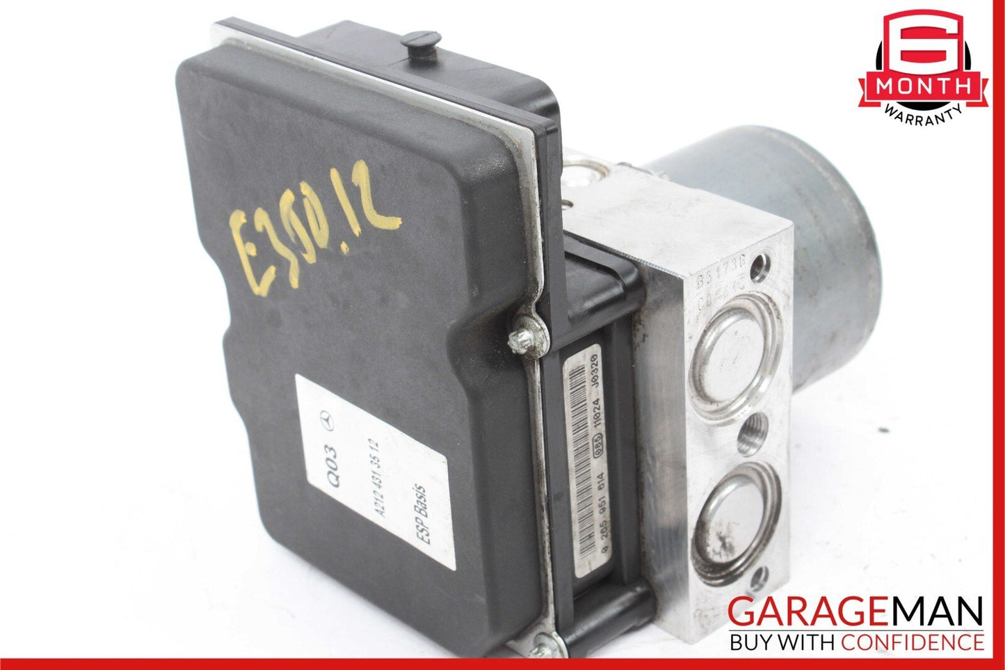 10-16 Mercedes W212 E250 E350 E550 ABS Brake Hydraulic Pump Control Module Unit