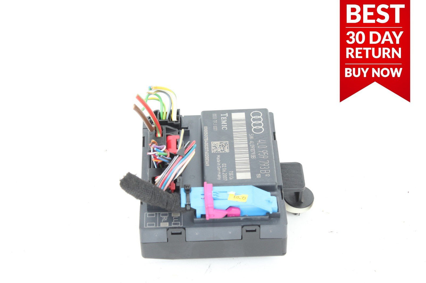 07-09 AUDI Q7 FRONT LEFT DRIVER SIDE DOOR WINDOW CONTROL MODULE A110 OEM