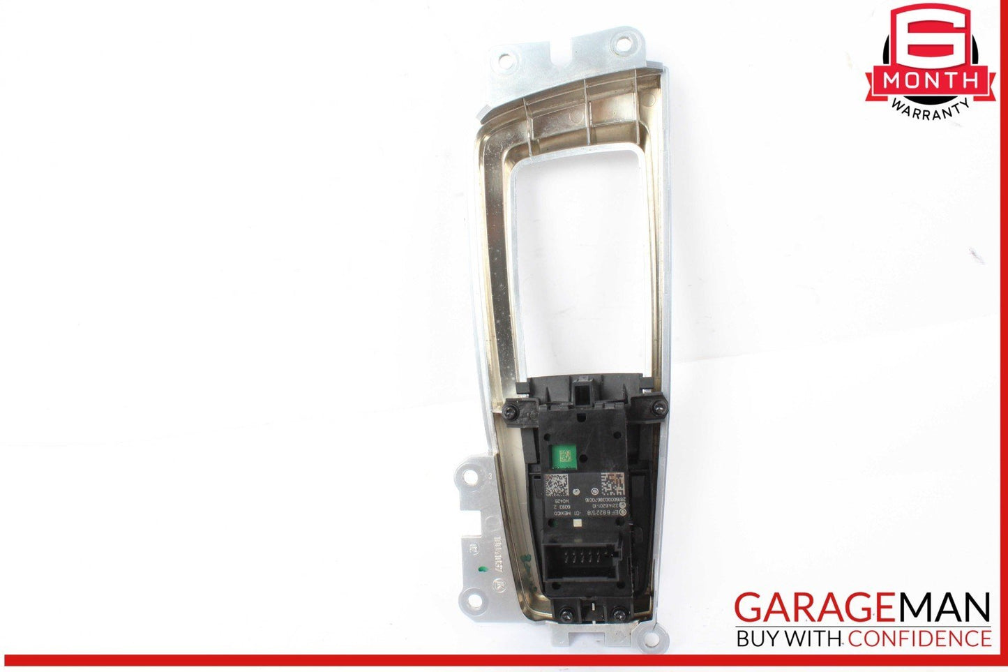 12-18 BMW 640i 650i Parking Brake Hill Hold Switch w/ Trim Panel 6822518 OEM