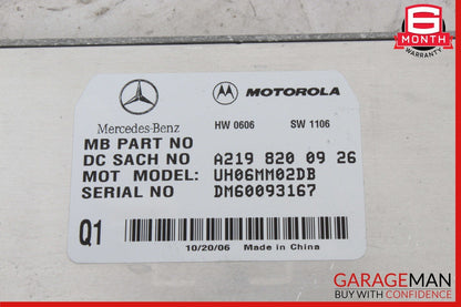 06-12 Mercedes CLS550 GL450 ML500 SL65 AMG Communication Control Module Unit