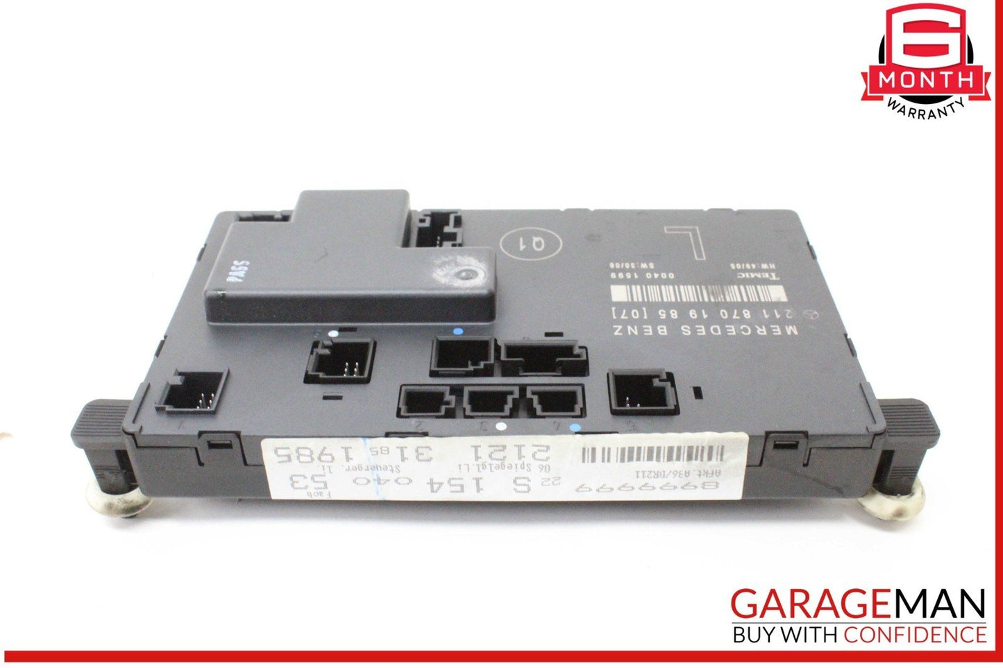03-09 Mercedes E350 W211 Driver Side Door Control Module 2118208185 OEM