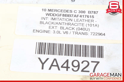 08-14 Mercedes W204 C300 C250 C350 Rear Shock Strut Coil Spring Set of 2 Pc OEM