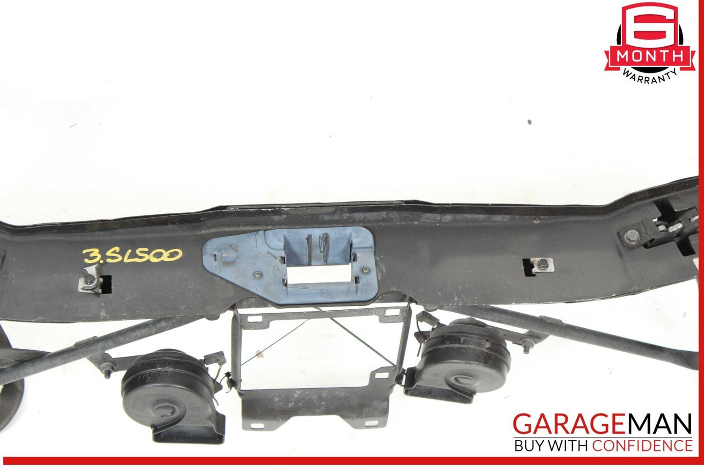 03-08 Mercedes R230 SL500 SL55 AMG Upper Radiator Core Support Headlight Bracket