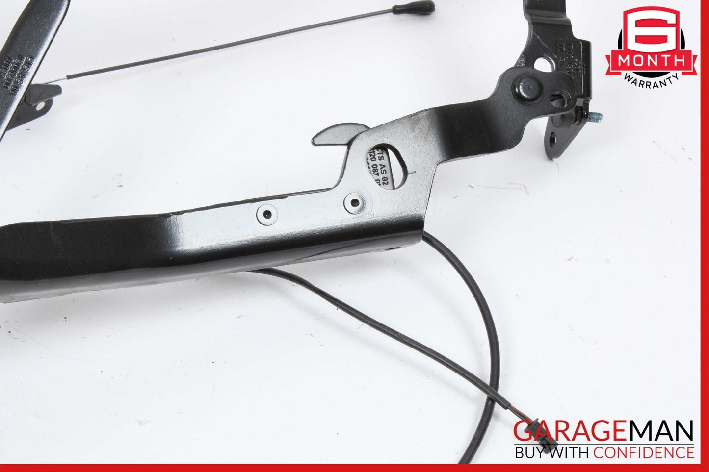 05-11 Mercedes R171 SLK300 Rear Left Convertible Top Hinge Support Frame OEM
